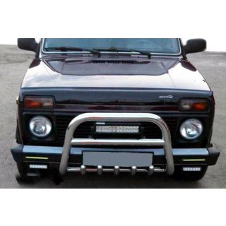 Ornament Przedni QT006 (Stal Nierdzewna) Lada Niva та Urban 1977- zdjęcia 1