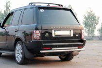 Range Rover III L322 2002-2012 Tylna Belka AK002-Podwójna (Stal Nierdzewna) zdjęcia 3