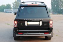 Range Rover III L322 2002-2012 Tylna Belka AK002-Podwójna (Stal Nierdzewna) zdjęcia 2