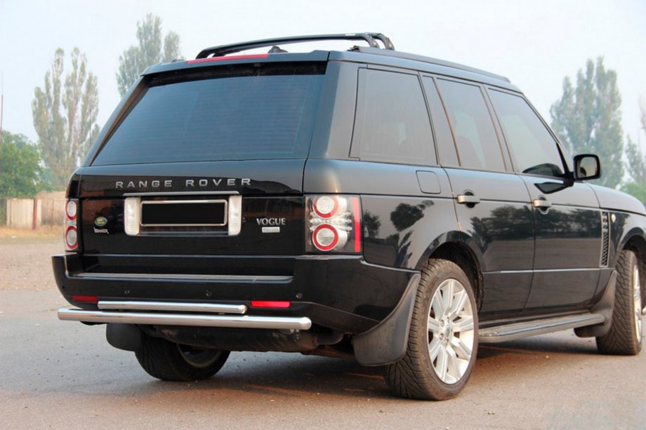 Range Rover III L322 2002-2012 Tylna Belka AK002-Podwójna (Stal Nierdzewna) Image