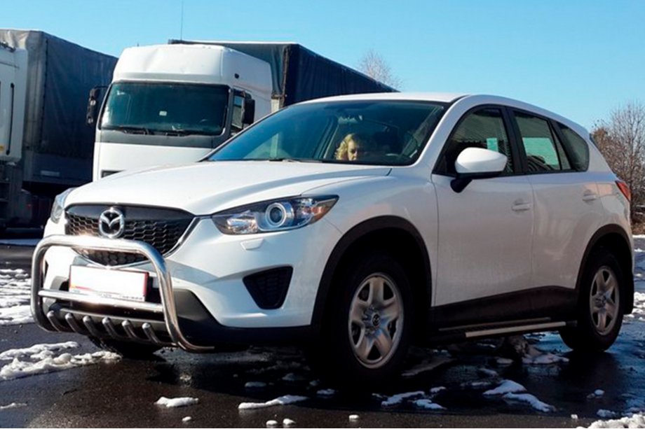 Mazda CX-5 2012-2017 Osłona Przednia WT021 (Stal Nierdzewna) Image