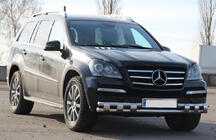 Mercedes GL class X164 2006-2012 Przedni Pałąk ST015 (Stal Nierdzewna) zdjęcia 3