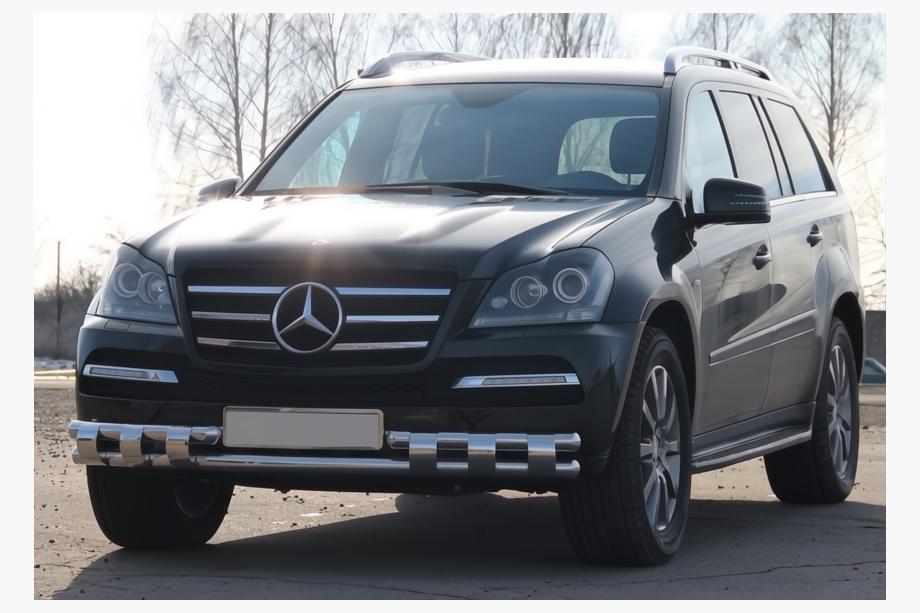 Mercedes GL class X164 2006-2012 Przedni Pałąk ST015 (Stal Nierdzewna) Image