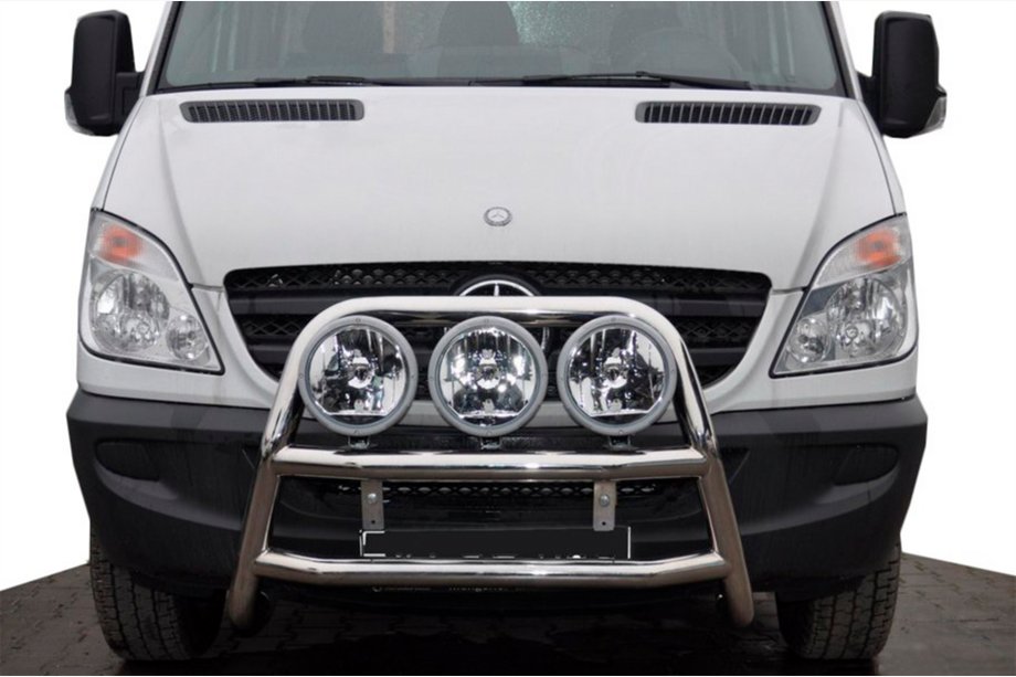 Mercedes Sprinter W906 2006–2018 Pałąk przedni wysoki WT018 (stal nierdzewna) Image