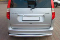 Mercedes Vaneo W414 2001-2005 Tylna Belka Nierdzewna zdjęcia 2