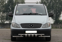 Mercedes Vito W639 2004-2014 Osłona Przednia Shark ST015 (Stal Nierdzewna) 2004-2010 zdjęcia 1