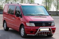 Mercedes Vito W638 1996-2003 Grill guard z wąsami WT002 Plus (stal nierdzewna) zdjęcia 1