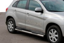 Mitsubishi ASX 2010-2023 Rury Boczne BB002 (2 szt., Stal Nierdzewna) zdjęcia 1