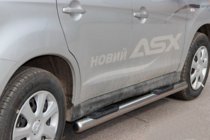 Mitsubishi ASX 2010-2023 Rury Boczne BB002 (2 szt., Stal Nierdzewna) zdjęcia 3
