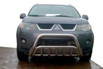 Mitsubishi Outlander 2006-2012 Przedni Pałąk WT002 (Stal Nierdzewna) zdjęcia 1