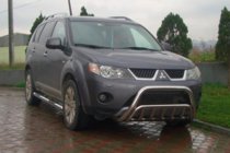 Mitsubishi Outlander 2006-2012 Przedni Pałąk WT002 (Stal Nierdzewna) zdjęcia 2