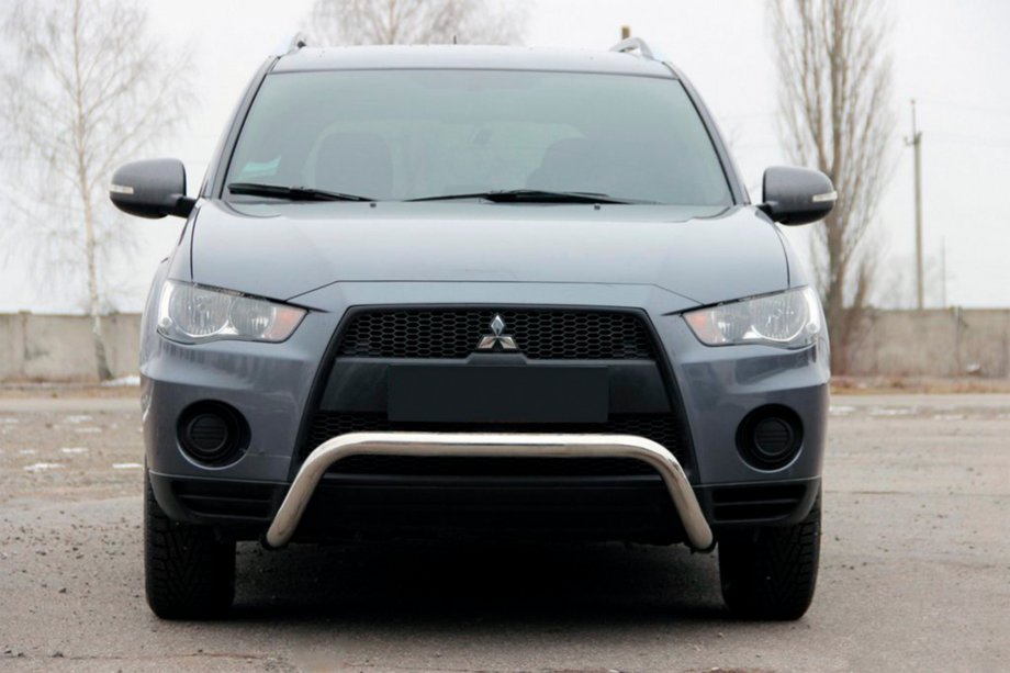 Mitsubishi Outlander 2006-2012 Pałąk Przedni WT007 (Stal Nierdzewna) Image