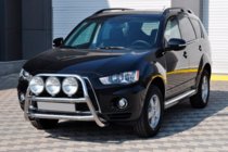 Mitsubishi Outlander 2006-2012 Orurowanie przednie WT018 (2010-2012, stal nierdzewna) zdjęcia 3