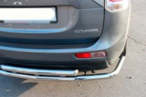 Mitsubishi Outlander 2012-2021 Tylna Belka AK004 Stal Nierdzewna zdjęcia 4
