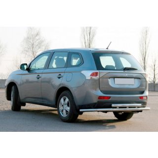 Tylna Belka AK004 Stal Nierdzewna Mitsubishi Outlander 2012-2021 zdjęcia 1
