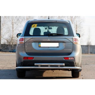Tylna Belka AK004 Stal Nierdzewna Mitsubishi Outlander 2012-2021 zdjęcia 2