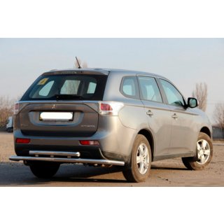 Tylna Belka AK004 Stal Nierdzewna Mitsubishi Outlander 2012-2021 zdjęcia 3