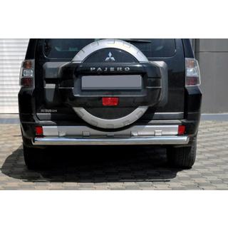 Tylna Belka AK002 (Stal Nierdzewna) Mitsubishi Pajero Wagon IV 2006-2021 zdjęcia 1