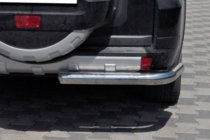 Mitsubishi Pajero Wagon IV 2006-2021 Pałąk Tylny AK003 (Stal Nierdzewna) zdjęcia 2