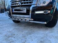 Mitsubishi Pajero Wagon IV 2006-2021 Osłona Przednia ST015 (Stal Nierdzewna) zdjęcia 6