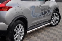 Nissan Juke 2010-2019 Rury Boczne Ø60 (2 szt., Stal Nierdzewna) zdjęcia 2