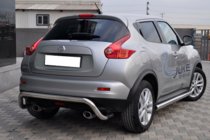 Nissan Juke 2010-2019 Rury Boczne Ø60 (2 szt., Stal Nierdzewna) zdjęcia 4