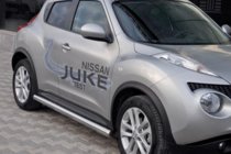 Nissan Juke 2010-2019 Rury Boczne Ø60 (2 szt., Stal Nierdzewna) zdjęcia 1