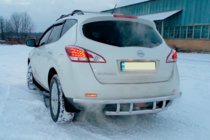 Nissan Murano 2008-2014 Tylna Belka AK Stal Nierdzewna zdjęcia 3