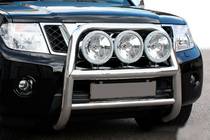 Nissan Navara 2006-2015 Pałąk Przedni WT018 (Stal Nierdzewna) zdjęcia 1