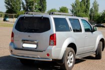 Nissan Pathfinder R51 2005-2014 Tylna Belka AK002 (Stal Nierdzewna) zdjęcia 3