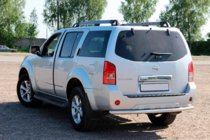 Nissan Pathfinder R51 2005-2014 Tylna Belka AK002 (Stal Nierdzewna) zdjęcia 1