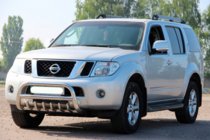 Nissan Pathfinder R51 2005-2014 Orurowanie Przednie WT008 (Stal Nierdzewna) zdjęcia 1