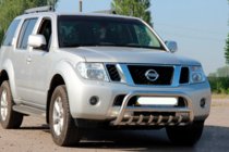 Nissan Pathfinder R51 2005-2014 Orurowanie Przednie WT008 (Stal Nierdzewna) zdjęcia 2