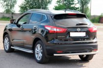 Nissan Qashqai 2014-2021 Tylna Belka AK002 (Stal Nierdzewna) zdjęcia 2