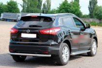 Nissan Qashqai 2014-2021 Tylna Belka AK002 (Stal Nierdzewna) zdjęcia 3