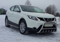 Nissan Qashqai 2014-2021 Pałąk Przedni WT003 (Stal Nierdzewna) zdjęcia 4