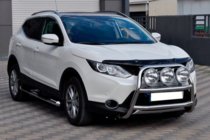 Nissan Qashqai 2014-2021 Pałąk Przedni WT018 (Stal Nierdzewna) zdjęcia 1