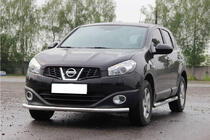 Nissan Qashqai 2010-2014 Przedni Pałąk ST008 (Stal Nierdzewna) zdjęcia 2
