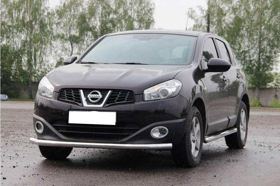 Nissan Qashqai 2010-2014 Przedni Pałąk ST008 (Stal Nierdzewna) 51 mm Zdjęcia 2