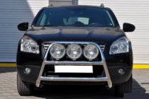 Nissan Qashqai 2007-2010 Pałąk Przedni WT018 (Stal Nierdzewna) zdjęcia 1