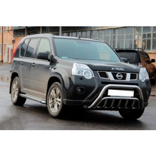 Osłona Przednia WT002 (Stal Nierdzewna) Nissan X-trail T31 2007-2014 zdjęcia 2