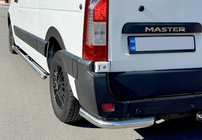 Renault Master 2011-2023 Rury Boczne BB002 (2 szt., Stal Nierdzewna) zdjęcia 8