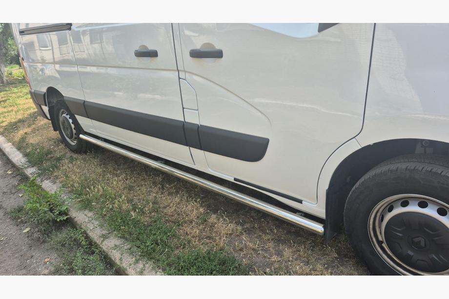Renault Master 2011-2023 Rury Boczne BB002 (2 szt., Stal Nierdzewna) Zdjęcia 9
