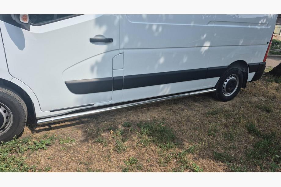 Renault Master 2011-2023 Rury Boczne BB002 (2 szt., Stal Nierdzewna) Zdjęcia 10