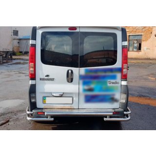 Tylny Ochraniacz AK-Special (Stal Nierdzewna) Nissan Primastar 2002-2014 zdjęcia 4