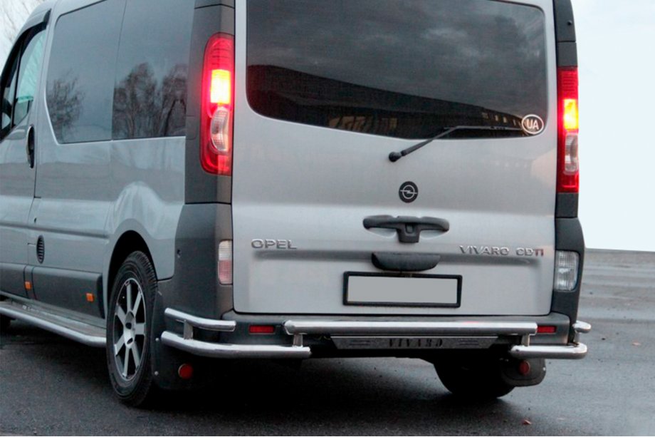 Nissan Primastar 2002-2014 Tylny Ochraniacz AK-Special (Stal Nierdzewna) Image