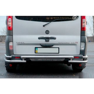 Tylny Ochraniacz AK-Special (Stal Nierdzewna) Opel Vivaro 2001–2015 zdjęcia 3