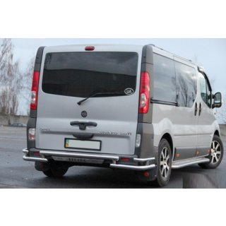 Tylny Ochraniacz AK-Special (Stal Nierdzewna) Opel Vivaro 2001–2015 zdjęcia 4