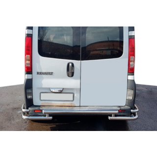 Tylny Ochraniacz AK-Special (Stal Nierdzewna) Opel Vivaro 2001–2015 zdjęcia 2