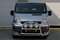 Opel Vivaro 2001–2015 Pałąk Przedni WT018 (Stal Nierdzewna) zdjęcia 2
